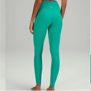 Lululemon green Maldives align leggings size 8